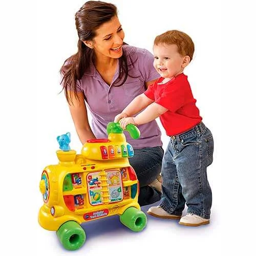 Andador Trem Alfabeto com Som e Luz - Vtech