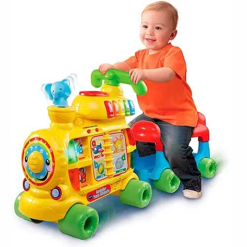 Andador Trem Alfabeto com Som e Luz - Vtech