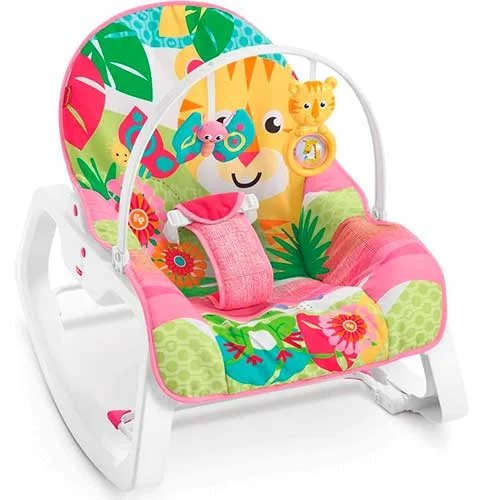 Cadeirinha de Descanso Tigre Rosa - Fisher Price