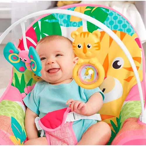 Cadeirinha de Descanso Tigre Rosa - Fisher Price