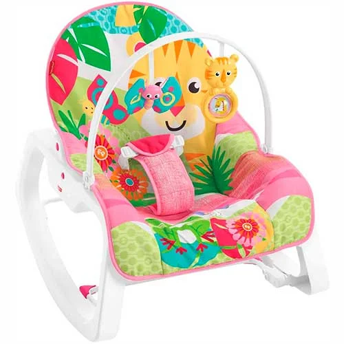 Cadeirinha de Descanso Tigre Rosa - Fisher Price