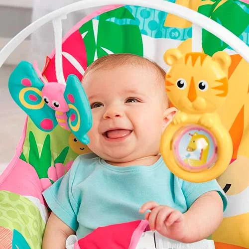 Cadeirinha de Descanso Tigre Rosa - Fisher Price