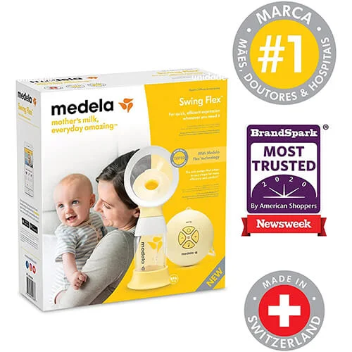 Bomba extratora de leite elétrica Swing Flex - Medela