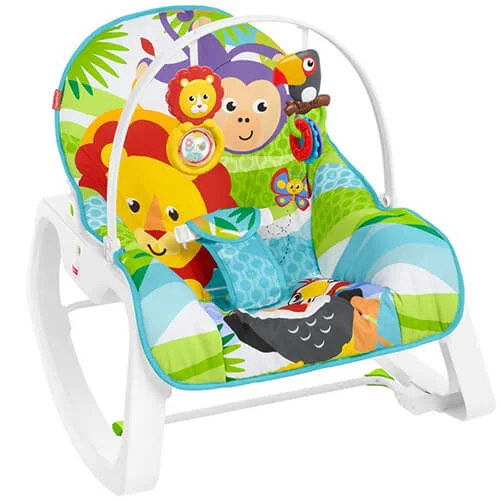 Cadeirinha Macaquinho e Leão - Fisher Price