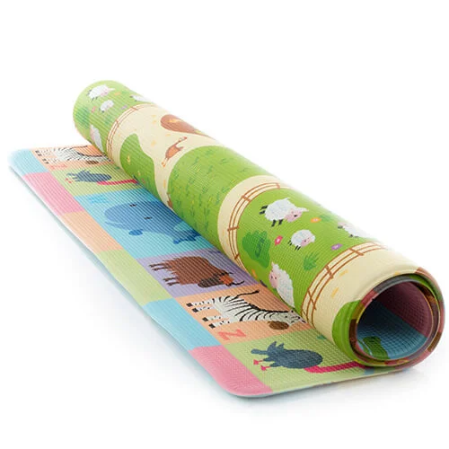 Tapete Baby Play Mat Busy Farm 125 x 125cm