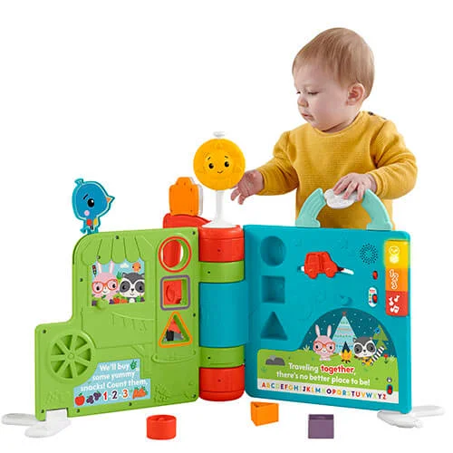 Livro de atividades gigante - Fisher Price