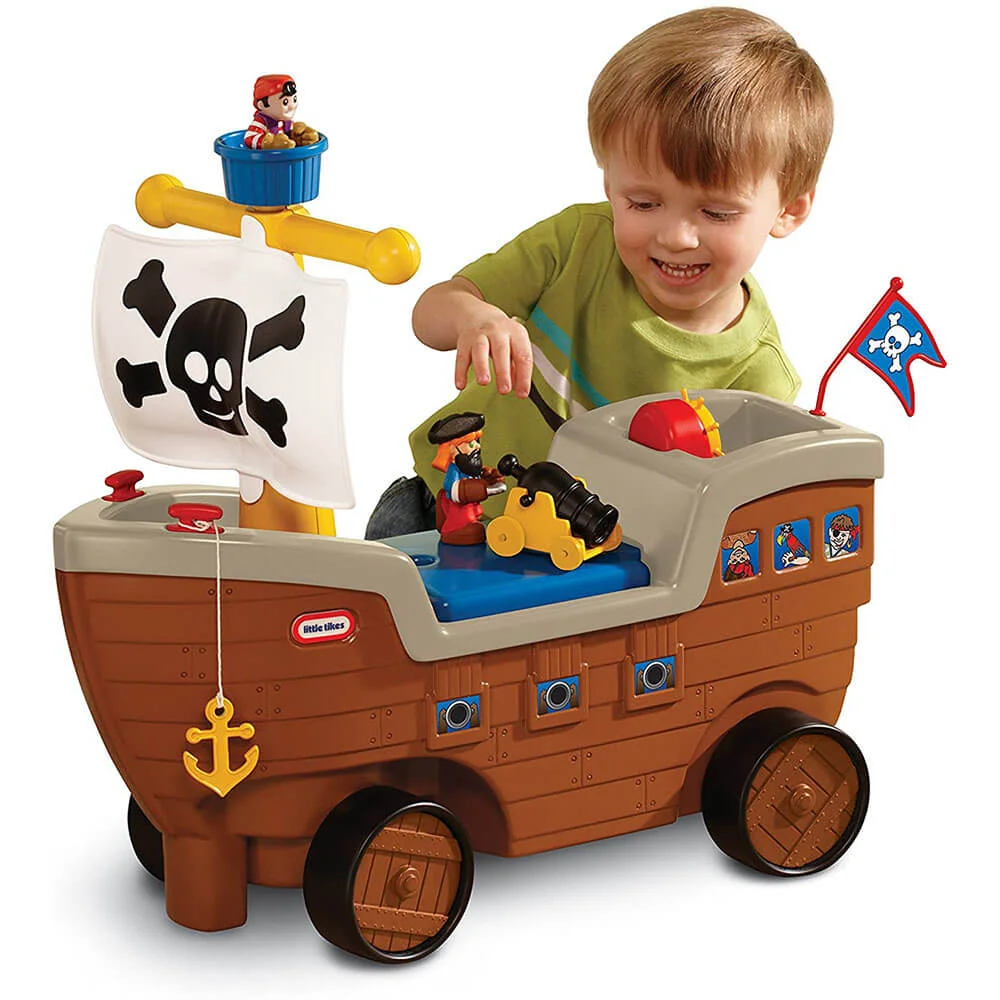 Andador Navio Pirata 2 em 1 - Little Tikes