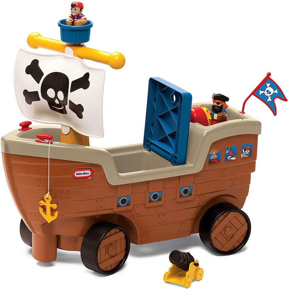 Andador Navio Pirata 2 em 1 - Little Tikes