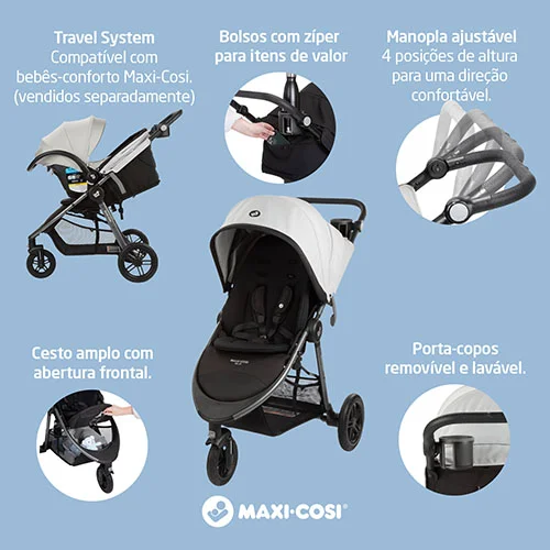 Carrinho de passeio GIA XP - Maxi-Cosi (0 a 30Kg)