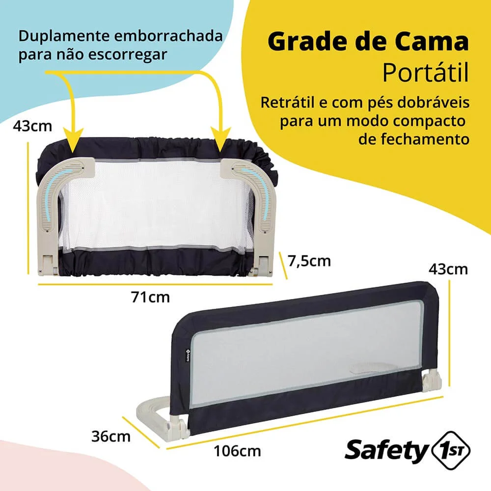 Grade de Cama Portátil - Safety First