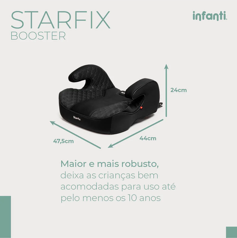Booster Starfix (Com ISOFIX) - Infanti (15 a36kg)