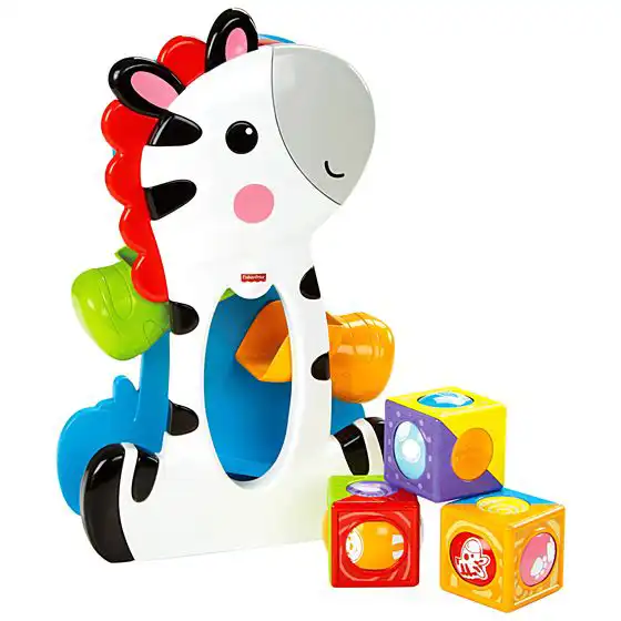 Blocos de Brinquedo Zebra Surpresa - Fisher Price