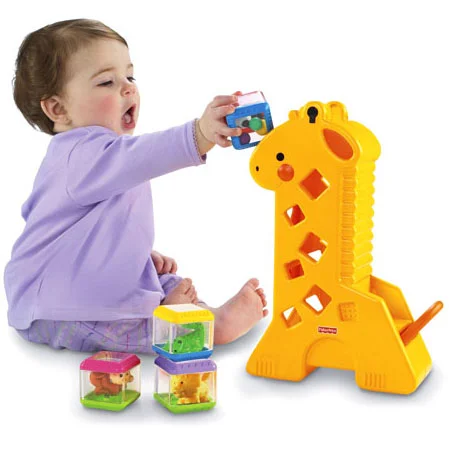 Girafa com Blocos - Fisher Price