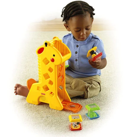 Girafa com Blocos - Fisher Price